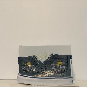 Vans Sk8-Hi Zip (Harry Potter) “Hogwarts Castle/Metallic”